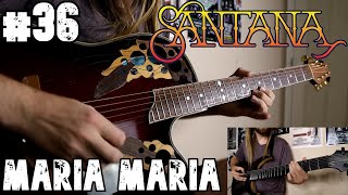 quotMaria Mariaquot Santana guitar cover  Quarantine Covers [upl. by Herve838]