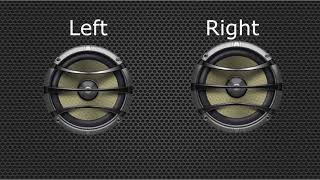 Stereo Left and Right Stereo Sound Test [upl. by Attenov760]