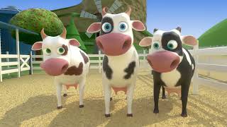 La Vaca lola 🐄 Videos para niños  Canciones Infantiles del Rancho 🐄 [upl. by Divadnahtanoj]