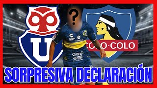 🔴quotSIEMPRE ME HA GUSTADOquot  GOLEADOR PRETENDIDO POR LA U Y COLO COLO REVELA DONDE LE GUSTARÍA IR [upl. by Tenaj]