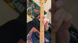 A Minor Pentatonic Exercise 4s guitartutorial guitarlesson guitar [upl. by Naves]