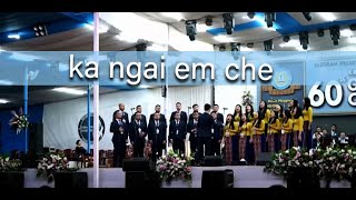 Mizoram Synod Choir  Ka ngai em che  KTP General Conference 2024 [upl. by Inna67]