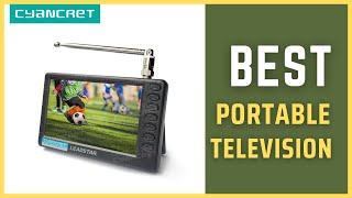 Best Portable Television  LEADSTAR Pocket TV D5 5 Inch Mini Small Car Portable Television Review [upl. by Anirbys]