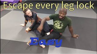 Leg lock escape never get leg locked again [upl. by Rumney]