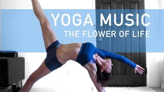 Music for Yoga Vinyasa Flow quotFlower of Lifequot by Jonny Be [upl. by Yellhsa]