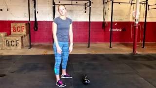 Kettlebell swing faults  Badger CrossFit [upl. by Ardiek203]