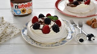 Mini pavlova cu Nutella si fructe CC Eng Sub  JamilaCuisine [upl. by Ivar194]