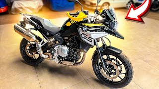 BMW F 750 GS AVALIAÇÃO CONSUMO E PREÇO 4K [upl. by Nelo141]