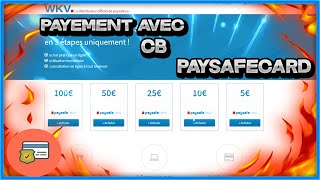 TUTO COMMENT PAYER AVEC LA MÉTHODE CBPAYSAFECARD [upl. by Flodur89]