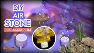 DIY AIR STONE FOR AQUARIUM  Nick Bingo pk [upl. by Zia]