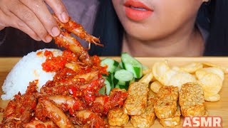 ASMR SAMBAL CUMI MUKBANG INDONESIA ASMR asmrsounds eatingsounds sambalcumiasin [upl. by Leamaj487]