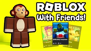 Top 25 Roblox Games To Play With Friends 2024 [upl. by Ayn973]