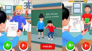 Pass or Fail Gameplay  Teacher Simulation Game [upl. by Savvas]