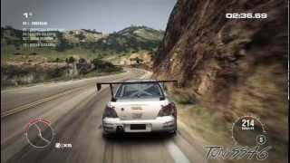 GRID 2  Gameplay ITAHD Subaru Impreza WRX STi on Pebble Beach [upl. by Gomer]