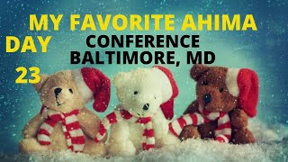 CHRISTMAS 🎄IN JULY  DAY 23 MY FAVORITE AHIMA CONFERENCE BALTIMORE MD  MEDICAL CODING WITH BLEU [upl. by Augustina214]