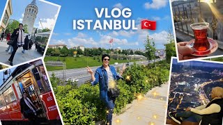 Vlog Istanbul 🇹🇷 Part 1🤩 أول أيام لنا في تركيا❤️ TaksimGalatatowerVenezia mega outlet SAPPHIRE 🤩 [upl. by Eecrad978]