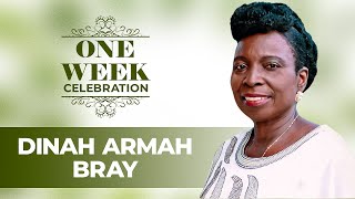 One Week Celebration of The Late Dinah Armah Bray 12th September 2024 [upl. by Redman]