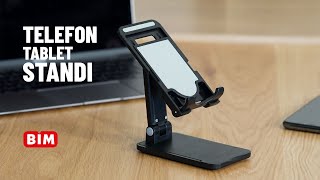 BİM  Telefon Tablet Standı [upl. by Johm399]