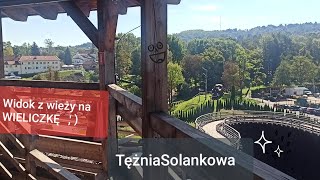 Wieliczka widok z wieży Tężnia Solankowa [upl. by Masson]