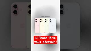 L’iPhone 16 va vous décevoir 🥱 [upl. by Giesser]