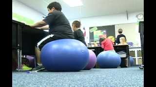 Stability balls impact students health performance in classroom [upl. by Axel63]