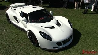 LOUD revving Hennessey Venom GT  Worlds Fastest Production Car [upl. by Meeki]