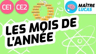 Les mois de lannée CE1  CE2  Cycle 2  Questionner le monde  Se repérer dans le temps [upl. by Harold758]