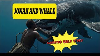 ANIMATED STORY OF JONAH AND BIG FISH  WHALE [upl. by Nannahs935]