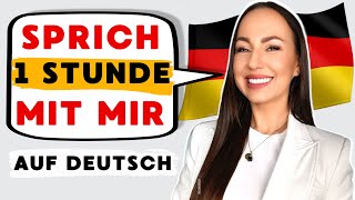 🗣️Sprich mit mir 1 Stunde Deutsch lernen verbessere deinen Wortschatz und Aussprache [upl. by Edijabab461]