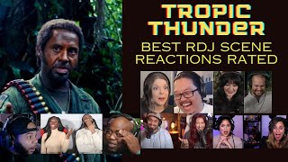 Tropic Thunder Robert Downey Jr Funny  Best Reactor Reactions Rated [upl. by Parthena]