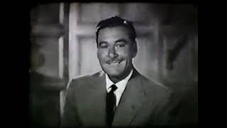 ERROL FLYNN THEATRE 1956 1000th Night of Don Juan introduction by Errol Flynn [upl. by Orvah534]