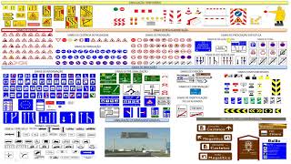 Sinalização vertical Visão Geral Classificação [upl. by Ballinger]