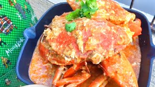 Easy Recipe for the Perfect Singapore Chilli Crab 新加坡辣椒螃蟹 [upl. by Onidranreb273]