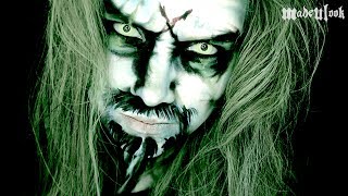 Rob Zombie Transformation Makeup Tutorial [upl. by Llorrac]