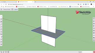 Tutorial per la costruzione dellICOSAEDRO a partire da 3 rettangoli aurei con Sketchup [upl. by Newberry]