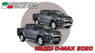 Misutonida 4x4 Isuzu DMax 2020 DC Stainless Steel accessories [upl. by Charla]