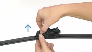 Small Pin Connection  How to Install Bosch PrimeACTIVE Wiper Blades [upl. by Sibie765]