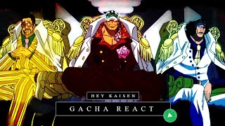 React ao Rap dos Almirantes   Black Clover React   Kaito  GC  By oKaisen☄️ [upl. by Linnie]