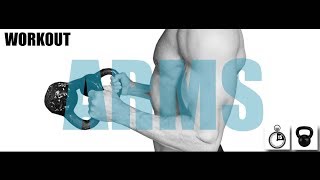 15 MINUTE KETTLEBELL ARM WORKOUT [upl. by Arihaj205]