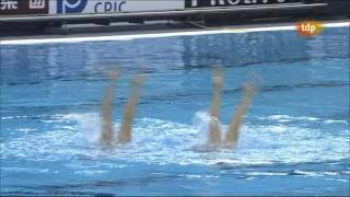 China Final Duet Free Synchronized Swimming Shanghai World Championships 2011 [upl. by Hassin]