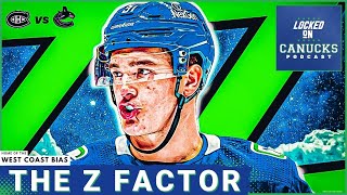 A TO Z Vancouver Canucks defeat the Montreal Canadiens [upl. by Markus]