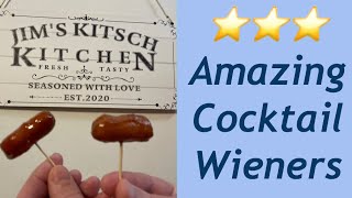 Two new ways to make cocktail wieners Easy Party Appetizer recipe [upl. by Erine420]