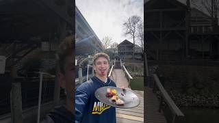 HAPPY THANKSGIVING🦃 I caught a whole feast in my 👄 trickshot funny sports thanksgiving [upl. by Elenore195]