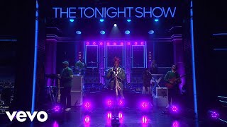 Tierra Whack  MOOVIESSHOWER SONG Live on The Tonight Show 2024 [upl. by Aldos]