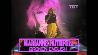 Marianne Faithfull  Broken English [upl. by Allekim100]