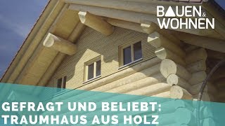 Haus bauen Nachhaltig Bauen mit Holz [upl. by Ahseikan]