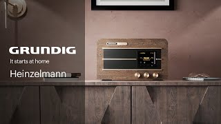 GRUNDIG  The New Heinzelmann 75th Year Limited Edition [upl. by Ayna38]