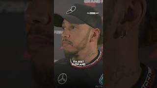 🔥Lewis Hamilton’s SAD Reaction to his Poor Saprint Qualifying Result🥲shorts f1 lewishamilton [upl. by Anstus761]