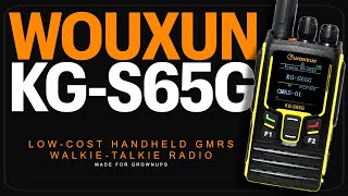 Wouxun KGS65G GMRS Radio Overview amp Introduction  Quick Review Of The KGS65G GMRS HT Radio [upl. by Galen651]