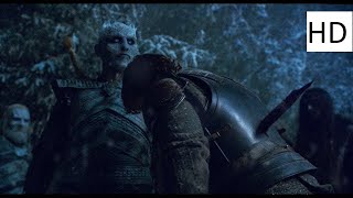 Game Of Thrones Season8 ep3  The Night King kills Theon Greyjoy scene Great war Part3 [upl. by Dow]